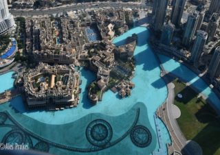 Dubaj, pohled z Burj Khalify