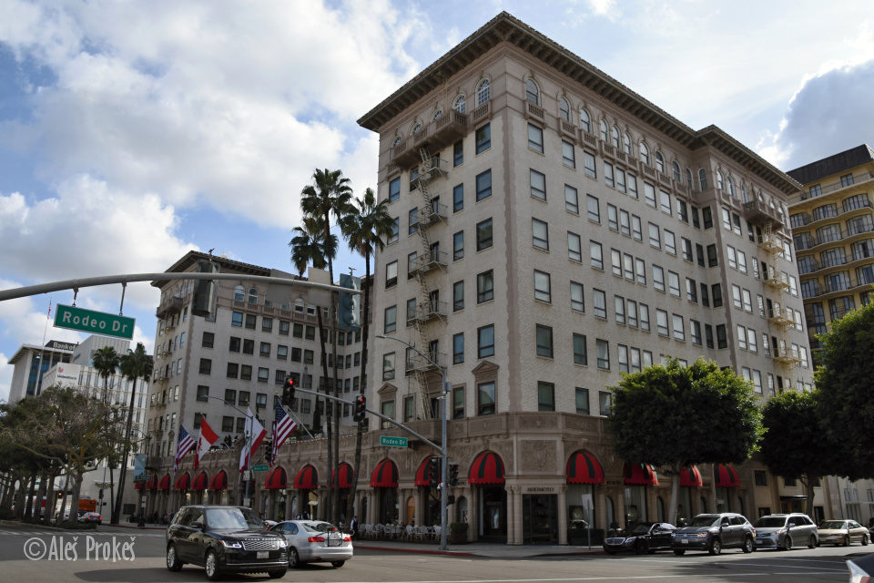 Beverly Wilshire Hotel (místo natáčení Pretty Woman)