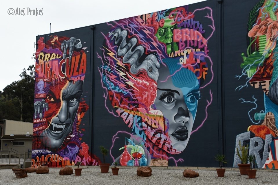 Graffiti v Universal Studios Hollywood