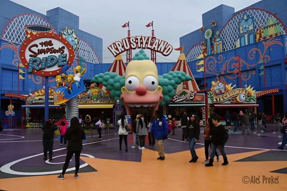 Krustyland, Universal Studios Hollywood