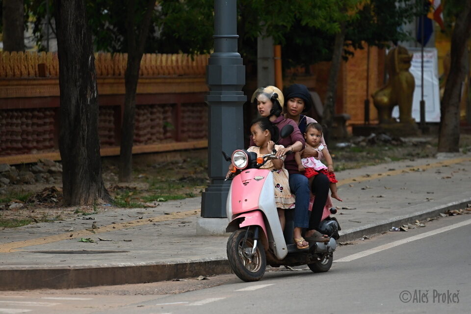 Ulice v Siem Reap