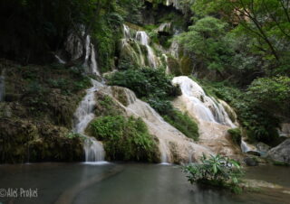 Národní park Erawan, vodopád úroveň 7
