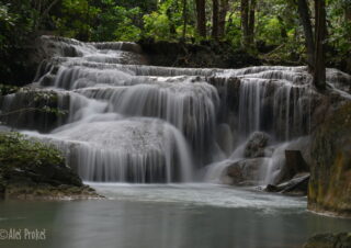 Národní park Erawan, vodopád úroveň 2