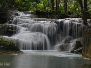 Národní park Erawan, vodopád úroveň 2