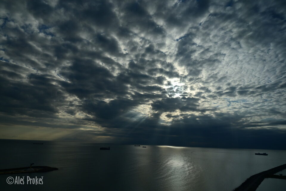 Západ slunce, Samsun