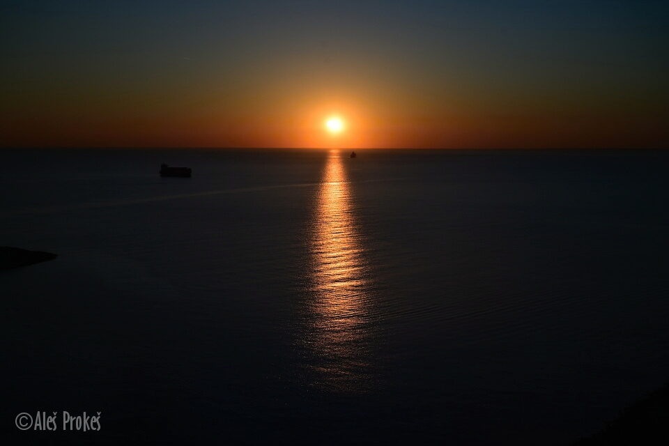 Západ slunce, Samsun