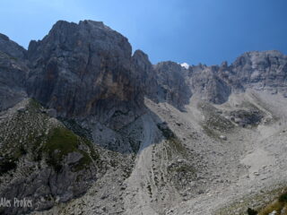 13 Prokletije (Albánské Alpy), cesta na vrchol Maja Jezerčaja