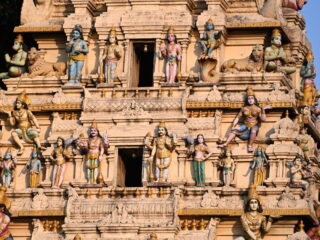 56 Věž v areálu Fort High School, Bengaluru